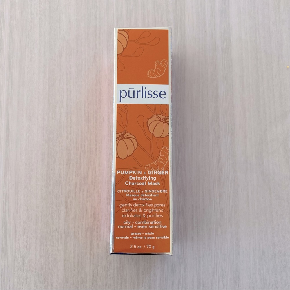 Purlisse Pumpkin + Ginger Detoxifying Charcoal Mask